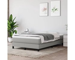 Boxspring Frame - Bedbodem - Slaapcomfort Vergroten - Stabiele Pootjes - 120x200 cm - Lichtgrijs