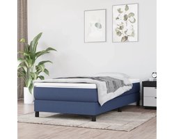 Boxspring Frame - Bedframe - Slaapcomfort - Stevige Pootjes - 90x200 cm - Blauw