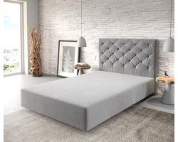 Boxspring-frame Dream-Great microvezel grijs 120x200