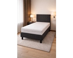 Boxspring Groningen - Zelf samenstellen - OP MAAT - 160x195 + (Verkrijgbaar in alle kleuren en maten)