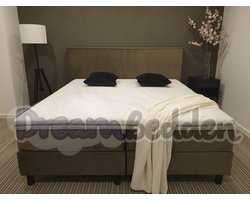 Boxspring Ierland 160x200 incl 7-Zones HR45 koudschuim Matrassen & Hotel Topper HR 45 Koudschuim 10cm dik.