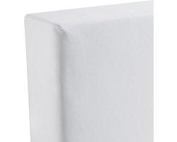 Boxspring Kunstleer PRESIDENT 140 x 200 cm Wit