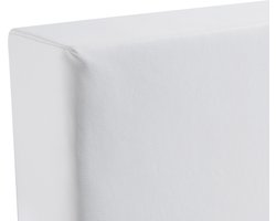 Boxspring Kunstleer PRESIDENT 180 x 200 cm Wit