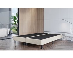 Boxspring Los Onderstel Fleur - 140x200 cm - Stof Beige