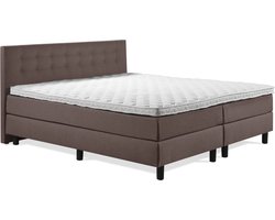 Boxspring Luxe 120x200 Knopen Bruin