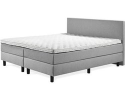 Boxspring Luxe Glade Hoofdbord 80 x 190 Grijs
