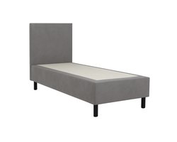 Boxspring OP MAAT - 75x195 (inclusief hoofdbord - Zonder Matras) + (Verkrijgbaar in Zwart, Antraciet, Licht Grijs en Beige) - Alle maten verkrijgbaar
