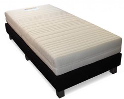 Boxspring + Pocketvering Matras - 1 Persoons - 80x200 - Bedden4045