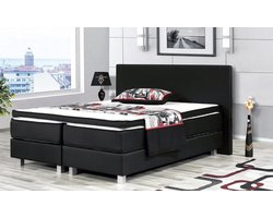 Boxspring Sova recht 140x200 incl. 2x matras en topper