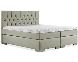 Boxspring Zen - 200x190 - Incl. Gecapitonneerd hoofdbord - Groen