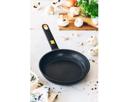 braadpan, 24 cm, gesmeed aluminium, antiaanbaklaag,, geschikt voor alle warmtebronnen, inclusief inductie