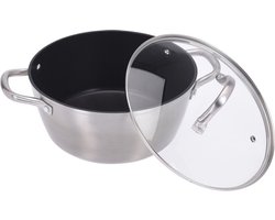 Braadpan 24cm - 3.7 liter-gesmeed aluminium-inductie