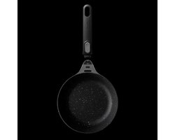 Braadpan met afneembaar handvat grijs 20cm - Grijs - PFAS-vrij