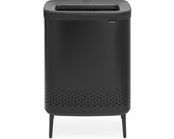 Brabantia Bo Hi Wasmand 2 x 45 l - 2 vakken - Matt Black