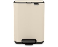 Brabantia Bo Pedaalemmer - 4 liter - Badkamer - Soft Beige