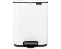 Brabantia Bo Pedaalemmer - 7 liter - Badkamer - White