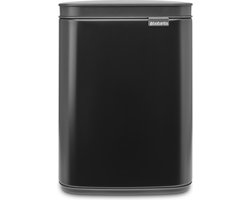 Brabantia Bo Prullenbak - 4 liter - Badkamer - Matt Black