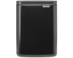 Brabantia Bo Prullenbak - 7 liter - Badkamer - Matt Black