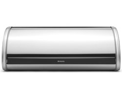 Brabantia Broodtrommel - met Schuifdeksel - Matt Steel