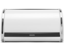 Brabantia Broodtrommel - met Schuifdeksel - Medium - White