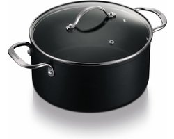 BRABANTIA CHROME Kookpot - antiaanbak - met deksel - Ø 24 cm - inductie