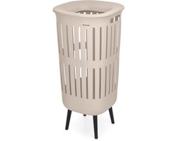 Brabantia Collect-It Hi Wasmand - met Deksel - 55 l - Soft Beige