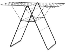 Brabantia HangOn Droogrek 20 meter - inklapbaar - Matt black