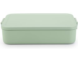 Brabantia Make & Take Lunchbox/Broodtrommel - Large - Kunststof - Jade Green
