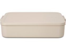 Brabantia Make & Take Lunchbox/Broodtrommel - Large - Kunststof - Soft Beige