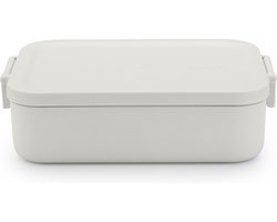 Brabantia Make & Take Lunchbox/Broodtrommel - Medium - Kunststof - Light Grey