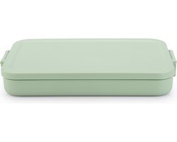 Brabantia Make & Take Lunchbox/Broodtrommel - Plat - Kunststof - Jade Green