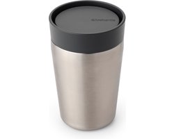 Brabantia - Make & Take thermosbeker - 0,2 liter - Dark Grey