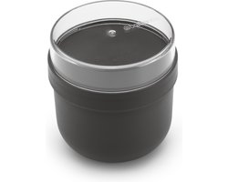 Brabantia Make & Take Yoghurt Beker To Go - 500 ml - Kunststof - Dark Grey