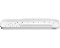 Brabantia MindSet Doucheplank met wisser - Mineral Fresh White