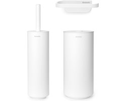 Brabantia MindSet Toiletaccessoires - 3-delig - Mineral Fresh White