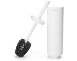 Brabantia MindSet WC Borstel met houder - Vrijstaand en hangend - Mineral Fresh White