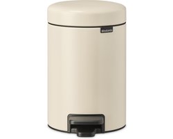 Brabantia NewIcon Prullenbak - 3 liter - Badkamer - Soft Beige