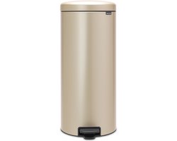 Brabantia NewIcon Prullenbak - 30 liter - Metallic Gold