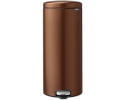 Brabantia NewIcon Prullenbak - 30 liter - Warm Bronze