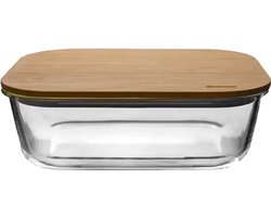 Brabantia ovenschaal 2300ml glas met deksel.