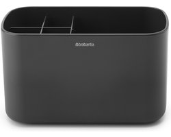 Brabantia ReNew Tandenborstelhouder - 11 x 19,6 x 9,9 cm - Dark Grey