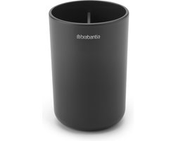 Brabantia ReNew Tandenborstelhouder - met Inzet - Dark Grey