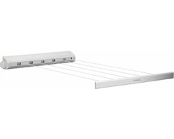 Brabantia Roldrooglijn - Uittrekbaar tot 4,4 m - 22 m - Wit
