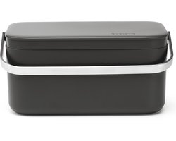 Brabantia SinkSide Afvalbakje Aanrecht - 1,8 liter - Dark Grey