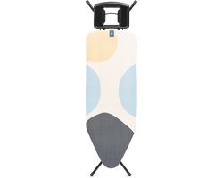 Brabantia Strijkplank C - voor Strijkijzer - 124x45 cm - Spring Bubbles
