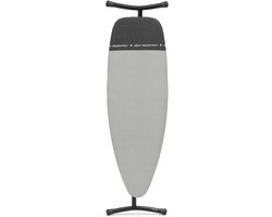 Brabantia Strijkplank D met Hittebestendige Parkeerplaats - 135 x 45 cm - Metallised