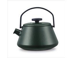 Brabantia T-TIME Theepot - Donkergroen - 0,7L - Gietijzer - inclusief zeefje