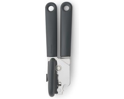Brabantia Tasty+ Blikopener plus Flesopener - Dark Grey