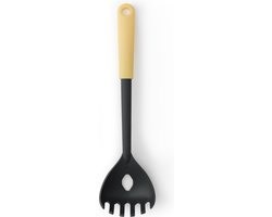 Brabantia Tasty+ Spaghettilepel plus Spaghettimaatje - Vanilla Yellow