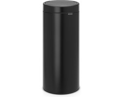 Brabantia Touch Bin Prullenbak - 30 l - Matt Black
